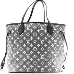 Neverfull NM Tote Monogram Jacquard Denim MM