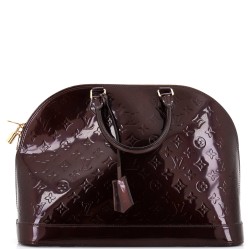 Alma Handbag Monogram Vernis GM