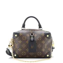 Petite Malle Souple Handbag Monogram Canvas