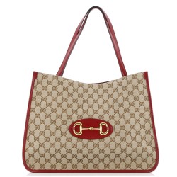 Horsebit 1955 Tote GG Canvas with Leather Medium