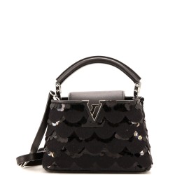 Capucines Bag Sequins and Felt Mini