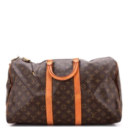 Keepall Bandouliere Bag Monogram Canvas 45