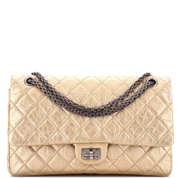 Reissue 2.55 Flap Bag Quilted Metallic Aged Calfskin 226