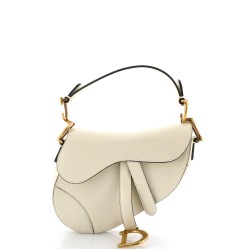 Saddle Handbag Leather Mini