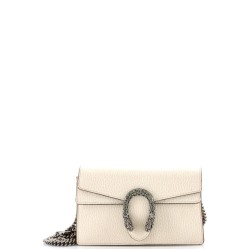 Dionysus Chain Wallet Leather with Embellished Detail Small