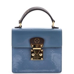 Spring Street NM Handbag Monogram Vernis with Monogram Canvas and Epi Leather