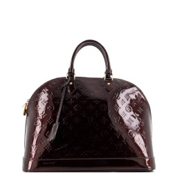 Alma Handbag Monogram Vernis GM