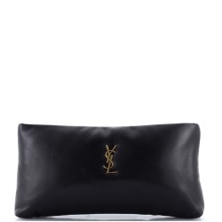 Calypso Zip Pouch Leather Long