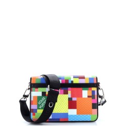 Studio Messenger Bag Limited Edition Multicolor Damier Graphite 3D