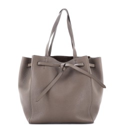 Phantom Tie Cabas Tote Leather Small