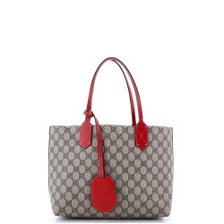 Reversible Tote GG Print Leather Small