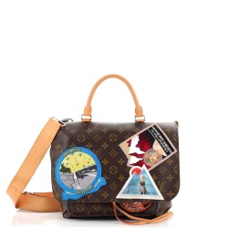 Cindy Sherman Camera Messenger Bag Patch Embellished Monogram Canvas
