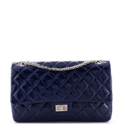 Reissue 2.55 Flap Bag Quilted Crinkled Patent 226