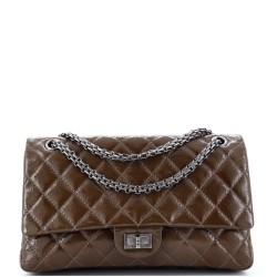 Reissue 2.55 Flap Bag Quilted Crinkled Patent 226