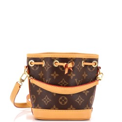 Noe NM Handbag Monogram Canvas Nano