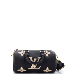 Papillon Handbag Bicolor Monogram Empreinte Giant BB