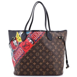Neverfull NM Tote Limited Edition Kabuki Monogram Canvas MM