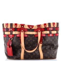 Salina Handbag Limited Edition Rubis Monogram Canvas GM