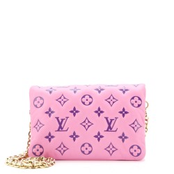 Coussin Pochette Monogram Embossed Lambskin