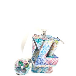 LV Block Limited Edition Monogram Pastel Multicolor