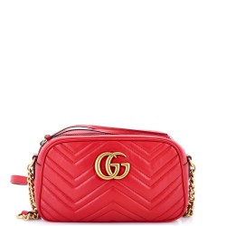 GG Marmont Shoulder Bag Matelasse Leather Small