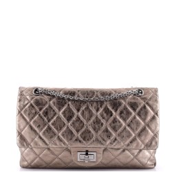 Reissue 2.55 Flap Bag Quilted Metallic Aged Calfskin 227