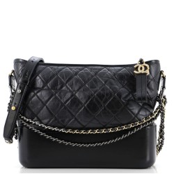 Gabrielle Hobo Quilted Aged Calfskin Medium