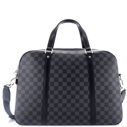 Jorn Briefcase Damier Graphite