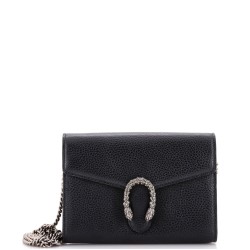 Dionysus Chain Wallet Leather with Embellished Detail Small
