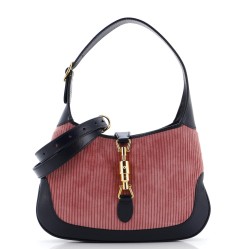 Jackie 1961 Hobo Corduroy with Leather Small