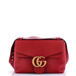 GG Marmont Shoulder Bag Leather Small