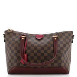 Hyde Park Handbag Damier with Leather