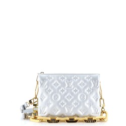 Coussin Bag Monogram Embossed Lambskin BB