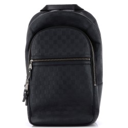 Michael NM Backpack Damier Infini Leather