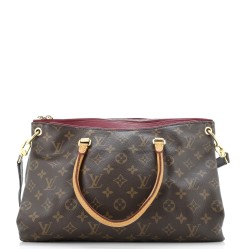 Pallas Tote Monogram Canvas with Leather