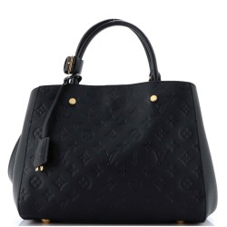 Montaigne Handbag Monogram Empreinte Leather MM