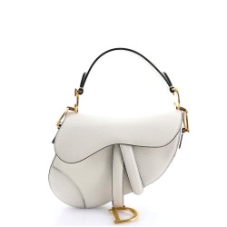 Saddle Handbag Leather Mini