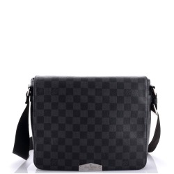 District NM Messenger Bag Damier Graphite PM