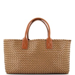Cabat Tote Memory Intrecciato Nappa Medium