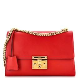 Padlock Shoulder Bag Leather Medium