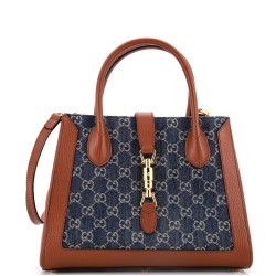 Jackie 1961 Tote GG Denim and Leather Medium