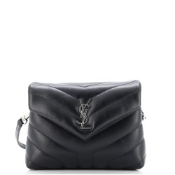 Loulou Shoulder Bag Matelasse Chevron Leather Toy