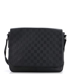 District Messenger Bag Damier Infini Leather PM