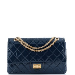 Reissue 2.55 Flap Bag Quilted Crinkled Patent 227