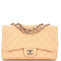 Classic Double Flap Bag Quilted Caviar Jumbo