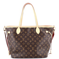 Neverfull Bandouliere Inside Out Monogram Canvas and Textile MM