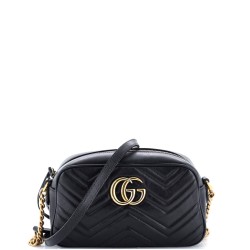 GG Marmont Shoulder Bag Matelasse Leather Small
