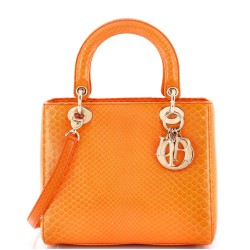 Lady Dior Bag Python Medium