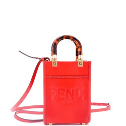 Sunshine Shopper Tote Leather Mini