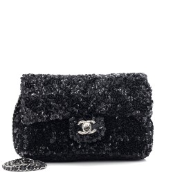 Flap Bag Sequins Mini